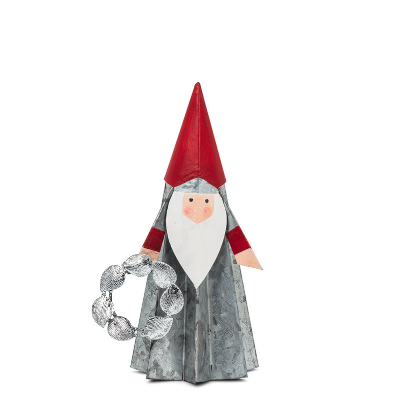 Décoration de père Noël avec couronne