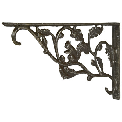 Latrell Metal Bracket Shelf