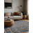 Machine Washable Gray Area Rug-1182250286