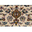 Tapis unique en laine noué à la main ivoire / brun Najafabad de 6 pi 7 po x 9 pi 4 po Ooltewah