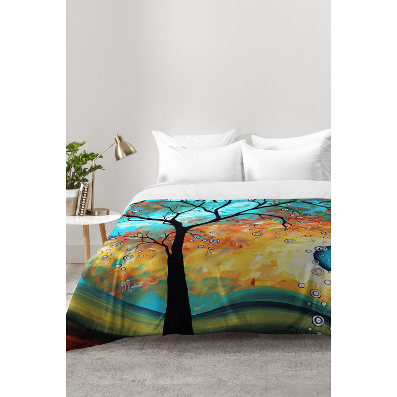 Ensemble d'édredon Aqua Burn, Édredon pour très grand lit + 2 très grandes ta