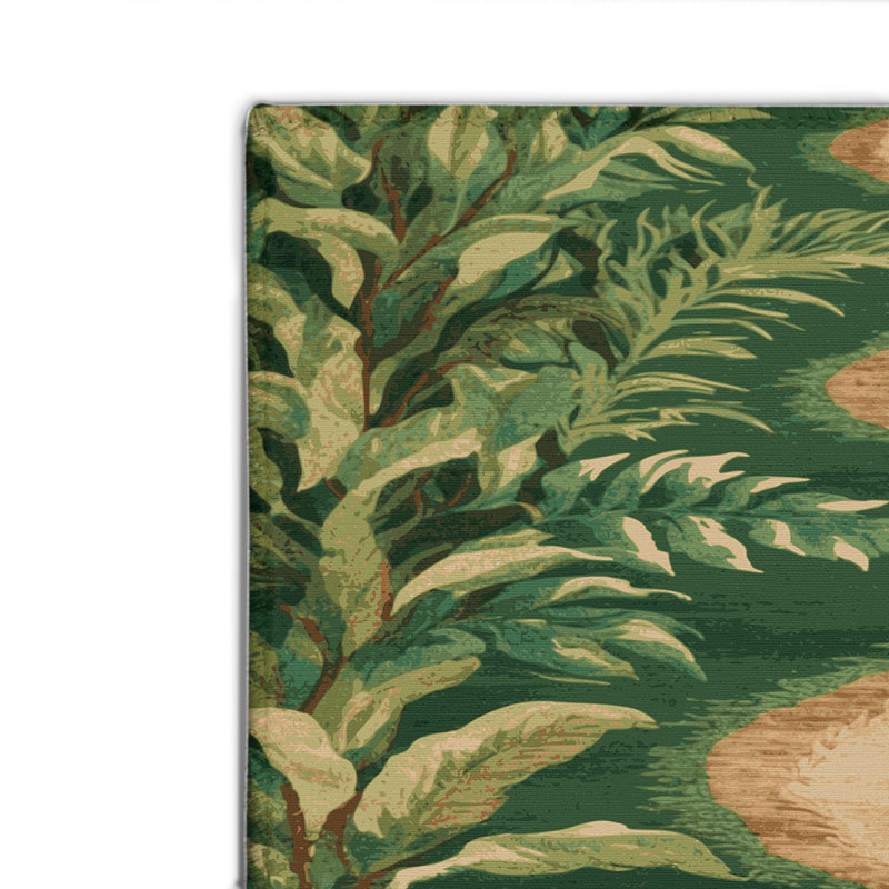 Tapis d'intérieur et d'extérieur vert Nature, Rectangulaire 2 pi x 3 pi