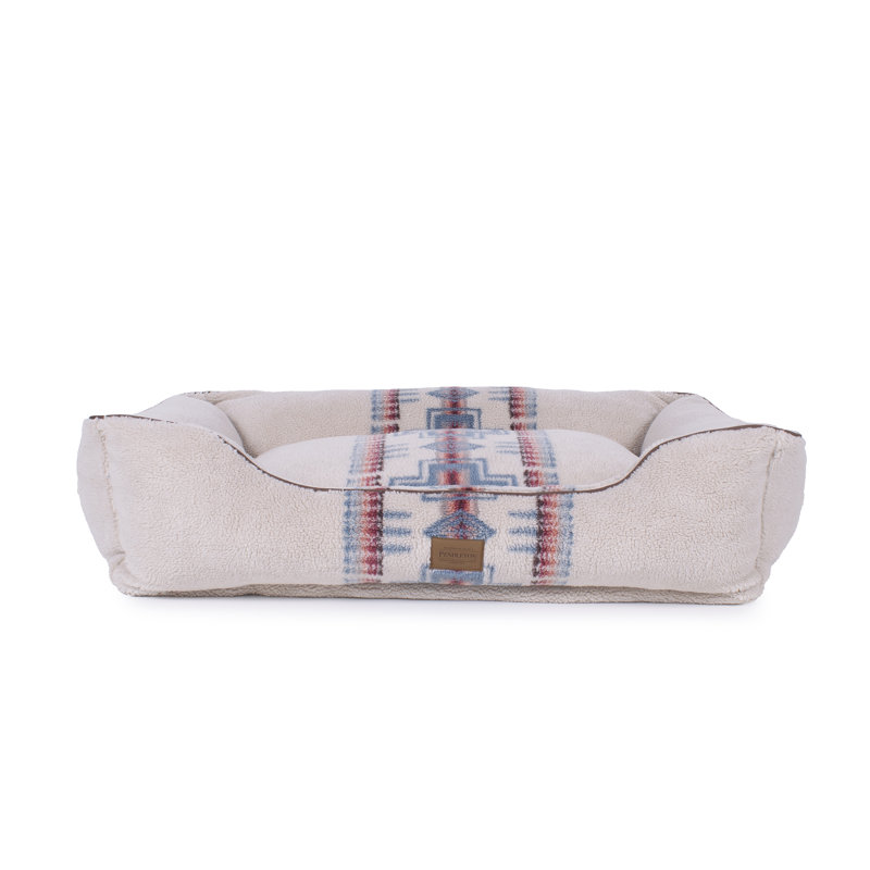 Lit pour chien Pendleton Kuddler, Medium (30"w x 24"d x 9"h), Bois de rose robuste