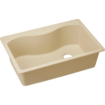 Quartz Classic 33" x 22" Drop-In Kitchen Sink