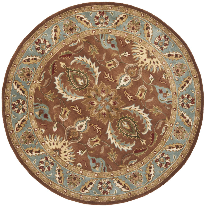 Cranmore Hand Tufted Wool Oriental Rug, Round 6'