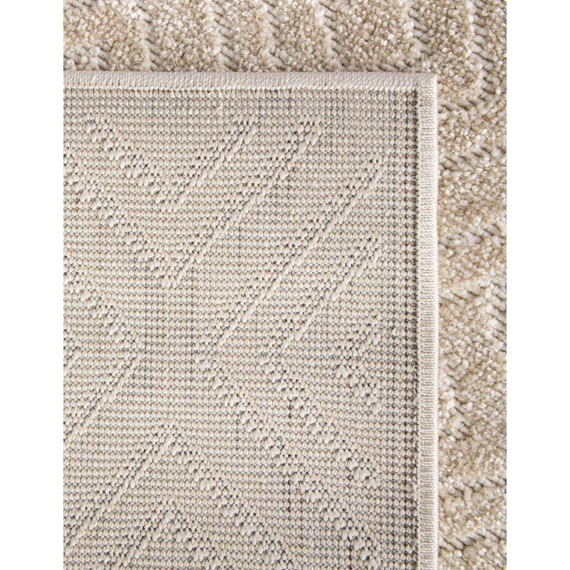 Tapis intérieur/extérieur Sabrina Soto Logan, Rectangle 6 pi 1 po x 9 pi