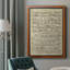 Vellum Songbook III Premium Framed Canvas- Ready To Hang-1675903542
