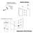 3-drawer Sideboard Storage Display Cabinet