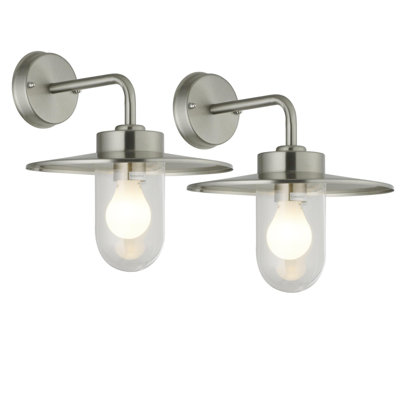 Windermere Stainless Steel Outdoor Barn Light