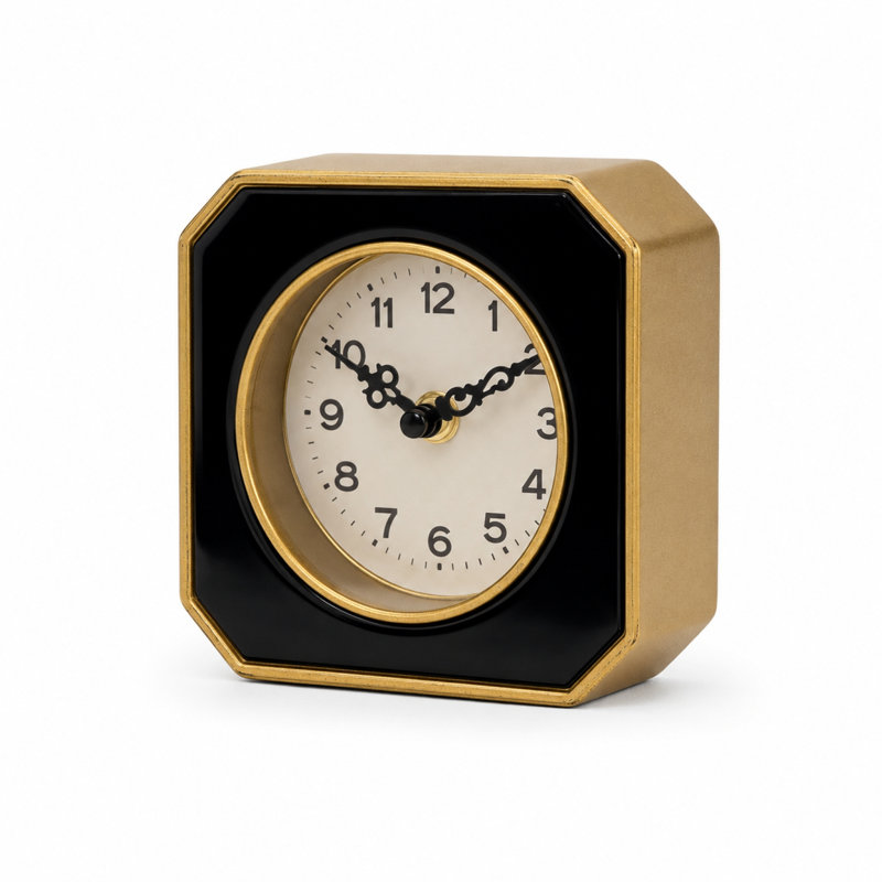 Horloge de plateau, Noir