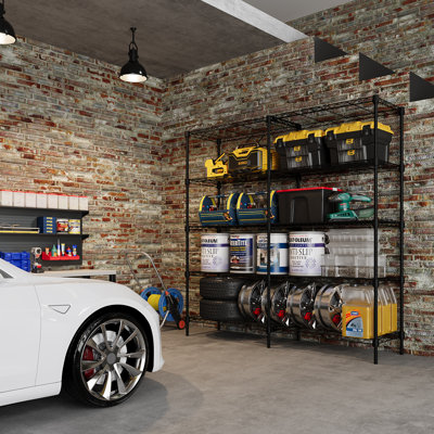 149.9cm W Metal Shelving Unit