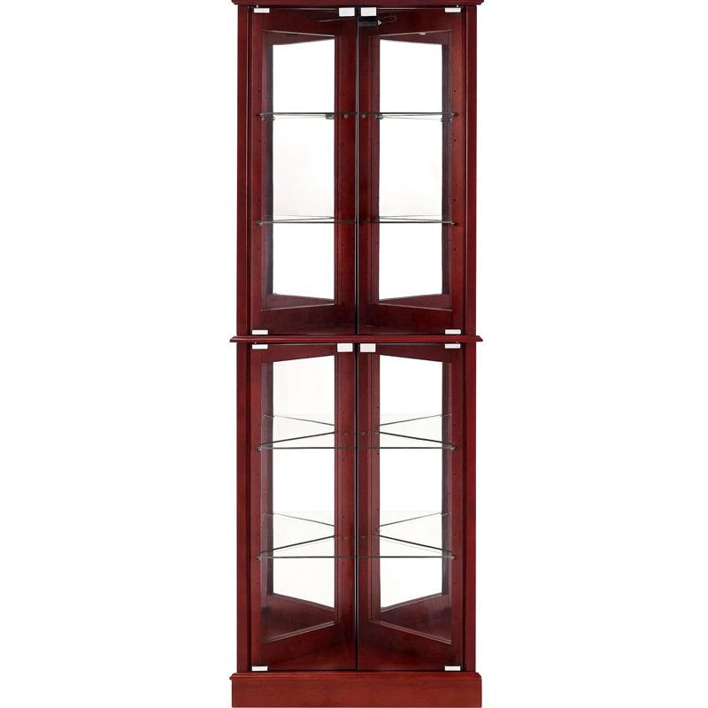 Armoire de style intérieur en cerise avec miroir