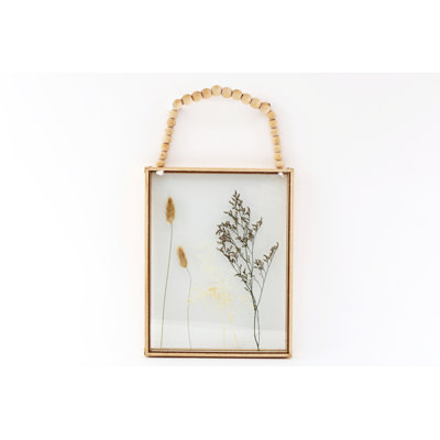 Dietlinde Gold Wood Shadow Box Picture Frame