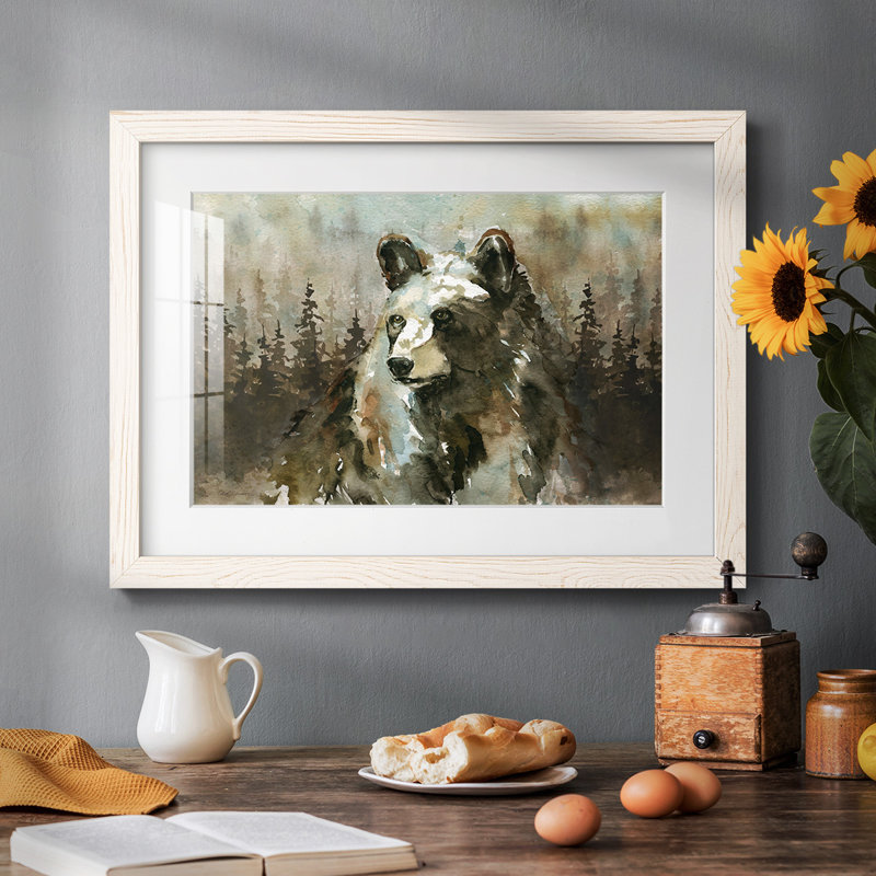 Lodge Twilight II - reproduction de cadre photo simple, Blanc, H 26 po x l 38 po x P 1,5 po