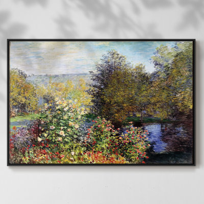 " The Corner Of The Garden At Montgeron, 1876 "