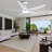 Modern 48''/56'' 5-Blade LED Standard Indoor Ceiling Fan with Remote Control and Light Kit Included-452111349-452111344