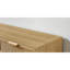 Commode 8 tiroirs avec rotin, commode en bois, commode moderne, tiroirs pour chambre à coucher