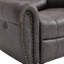Fauteuil inclinable électrique standard en similicuir avec port USB de 39,8 po de largeur Intars-682565145