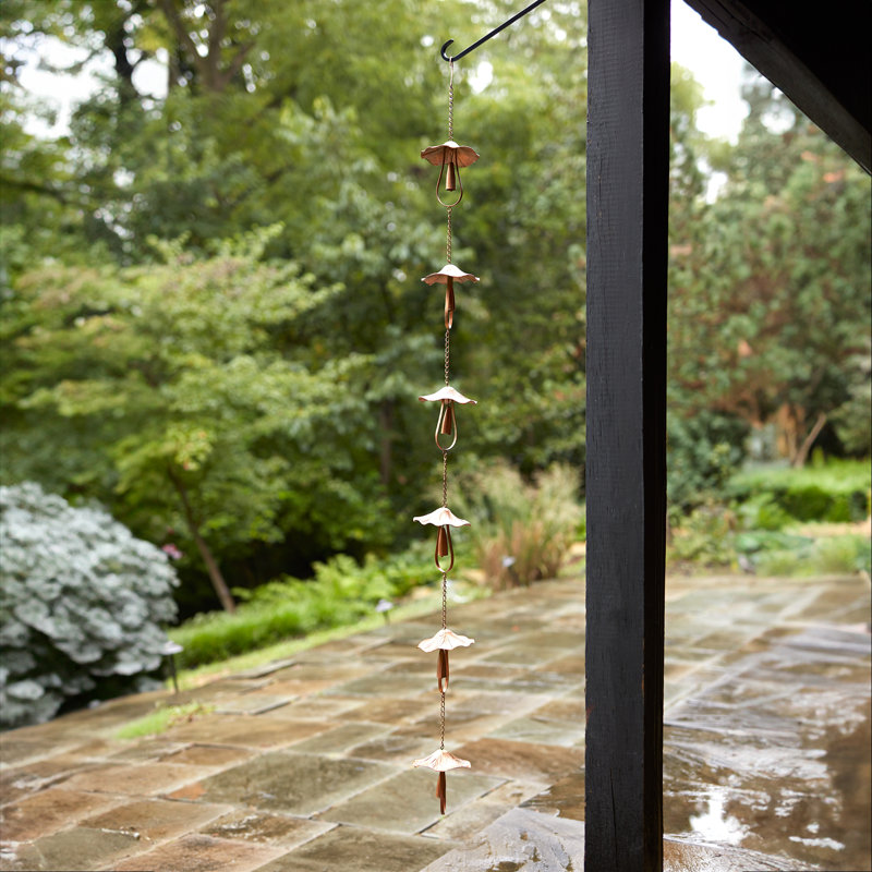 Chaîne de pluie champignon L 62 po