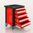 30.5" W 5-Drawer Combination Set With Wheels