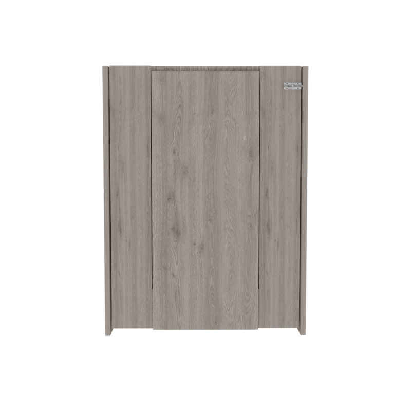 Bureau flottant rectangulaire l 23,57 po, Gris clair
