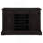 Larchmont Distressed Noir 3-Drawer Server