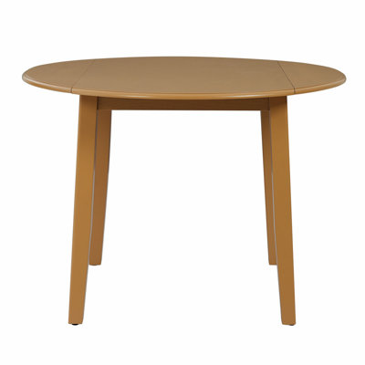 Extendable Dining Table, Round Dining Table for Small Apartment and Dining Area