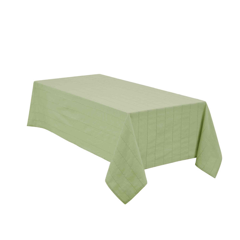 Izod Chadwick Linen Lurex Tablecloth, 144" L x 60" D, Mint