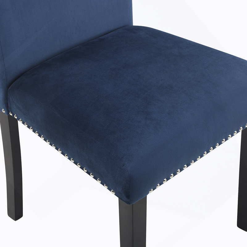 Chaise de salle à manger Cobre, Bleu