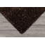 Tapis multicolore en polyester à poils longs fabriqué à la main chocolat, blanc-2118311065