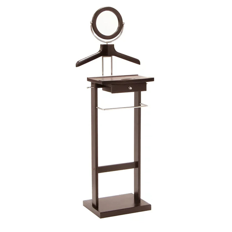 Meidinger Freestanding Valet Stand, Dark Espresso