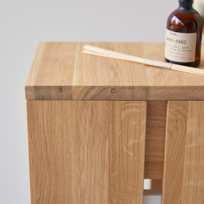 Eden Solid Wood End Table