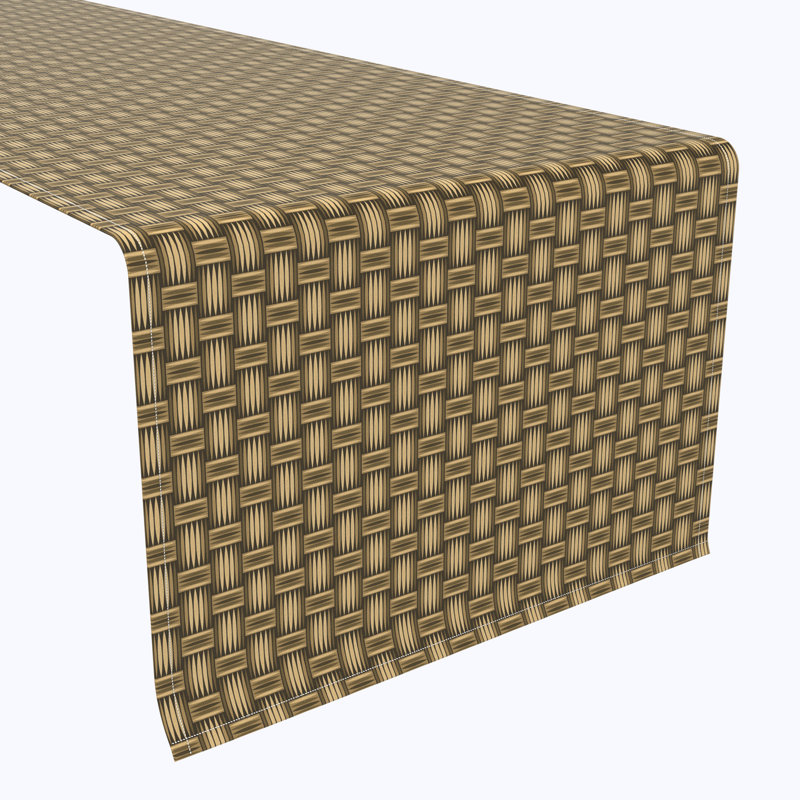 Victorino Geometric Table Runner, 108" x 14"