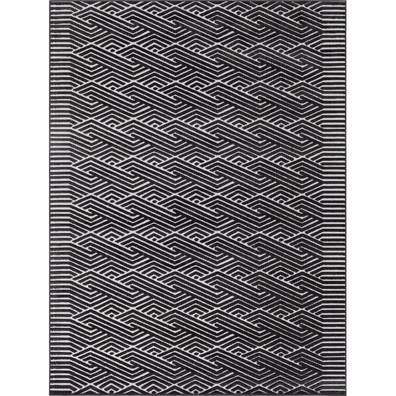 Couleur du tapis d'extérieur Claudia, Rectangle 9 pi x 12 pi