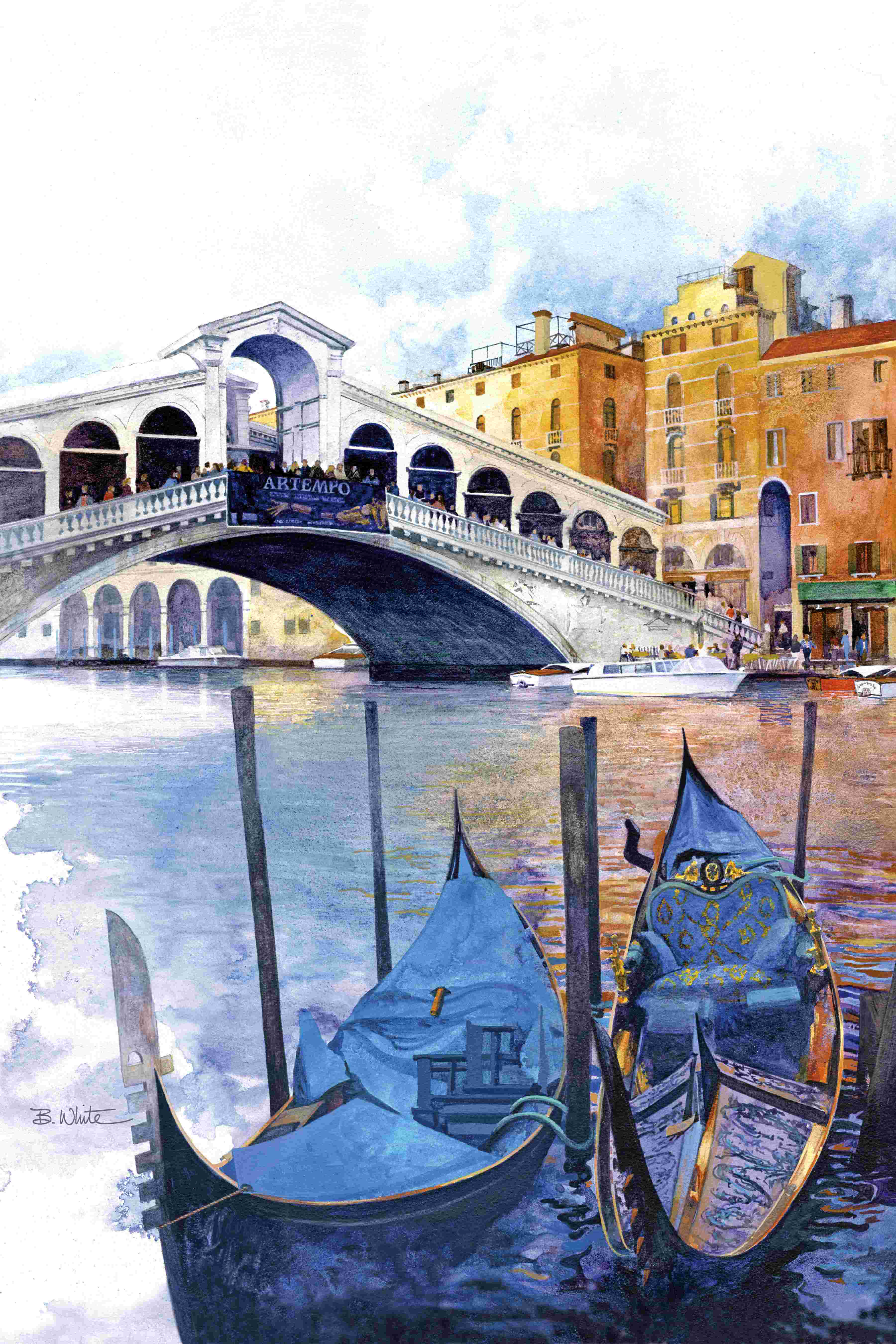 Paint by Numbers Kit Vintage Venice