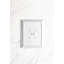 Assiette rectangulaire PANORama Premium en porcelaine, ivoire, 10,4 x 8,5 po | Va au micro-ondes et au lave-vaisselle