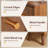 Narrow End Table With 3 Deep Drawers-190872167