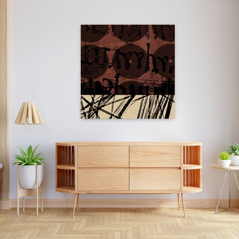 Fibres 1, art abstrait contemporain, H 36 po x l 36 po