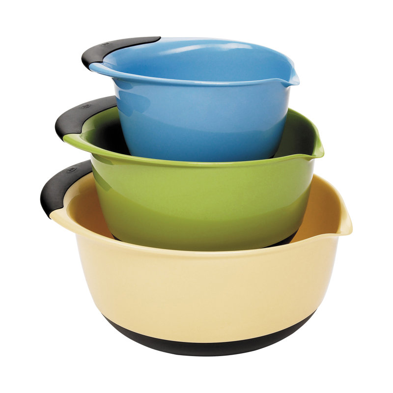 Good Grips 3 Piece Mixing Bowl Set