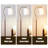 Chinese-style vintage hardware, fabric and solid wood floor lamp