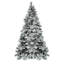 Arbre de Noël pré-éclairé enneigé-2084574650