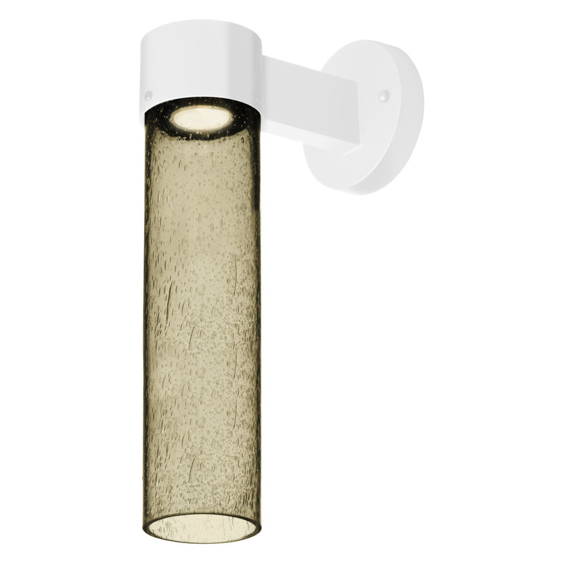 Cattalina Wall Light, Latte, 17.5" H x 5" W x 8.5" D, White