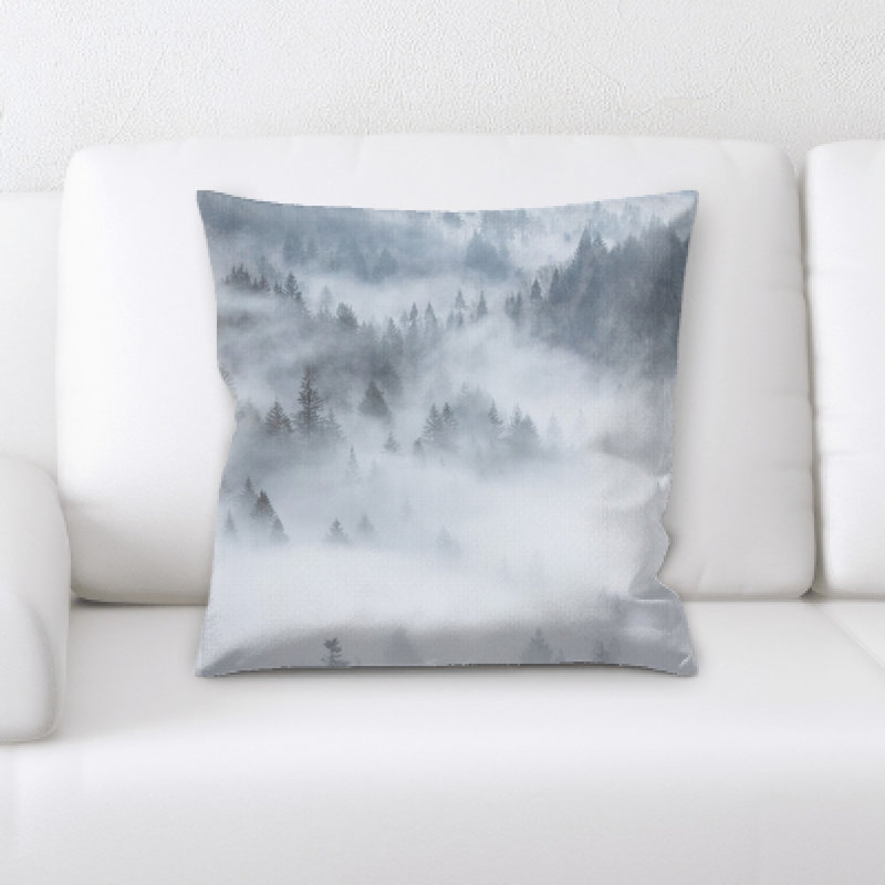 Microsuede Reversible Throw Pillow
