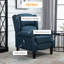 Fauteuil inclinable de massage avec fonction chauffante, télécommande,-381861996