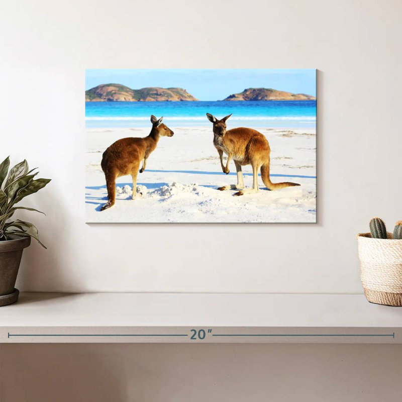 Cape Le Grand Kangaroos, 8" H x 12" W