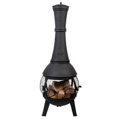 Cheminée au feu de bois en fonte Houle Stove