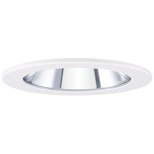 Garniture encastrée de douche 4 po, Blanc