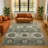 Premium Machine Washable Mayfield AMF1926 Panels Rug-1384235535