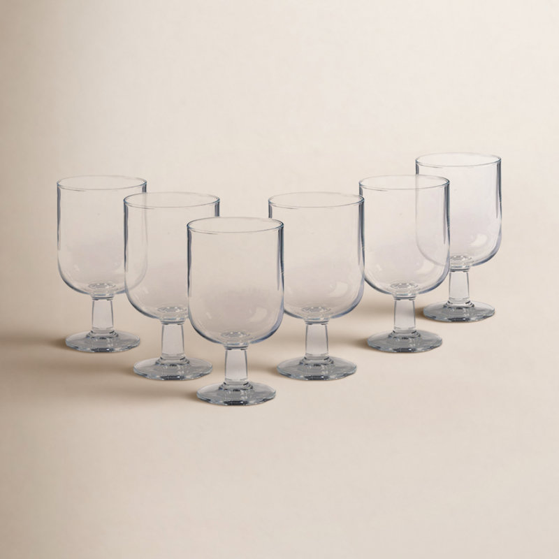 Verres à vin tout usage Safra, transparents, 10 oz