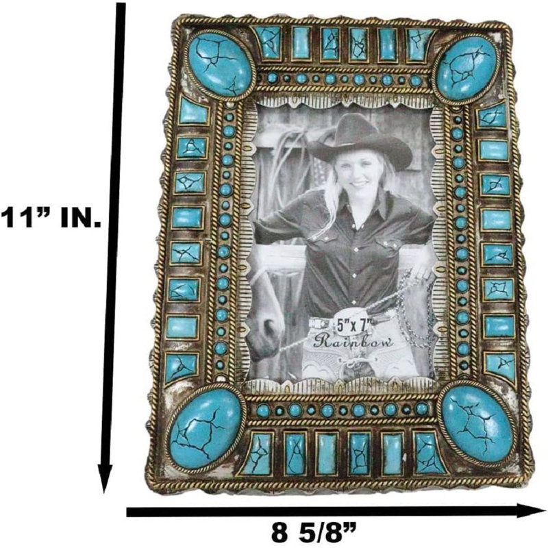 Jennille Teal Picture Frame